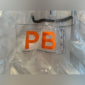 Authentic Off-White Carry On Luggage Protector - NWOT
